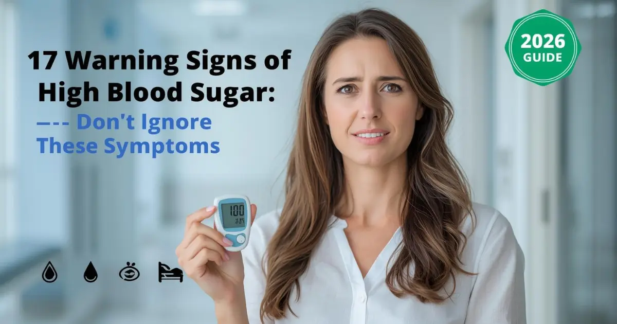 Signs of High Blood Sugar